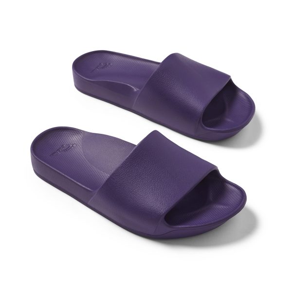 Arch Support Slides - Classic - Acai Purple