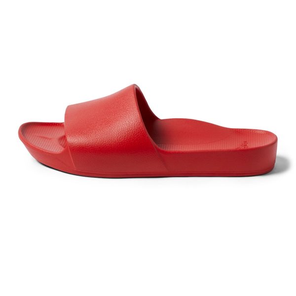 Arch Support Slides - Classic - Chili Red