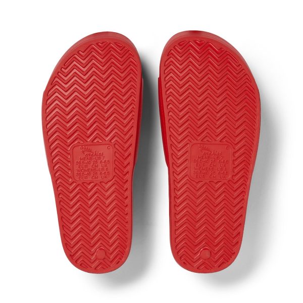 Arch Support Slides - Classic - Chili Red